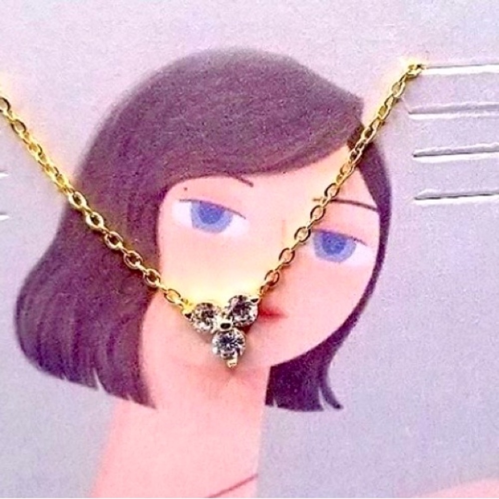 Lotus necklace, gold petal flower necklace, dainty chain necklace/ankle bracelet
